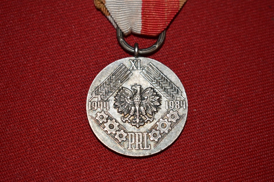 POLISH PEOPLES MEDAL-SOLD